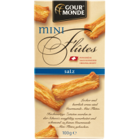 Gourm.Mini-Flutes Mit Salz100g