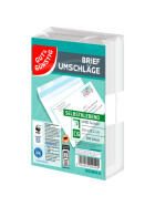 Gut & Günstig Recycling Briefumschläge C6, ohne Fenster 100ST