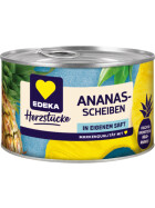Edeka Ananas Scheiben in Saft 227g