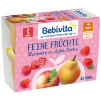 Bebivita Früchte Himbeer Apfel 4x100g