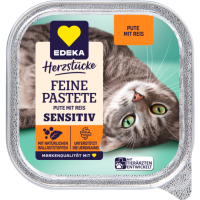 EDEKA Feine Happen Sensitive mit Pute und Reis 100g