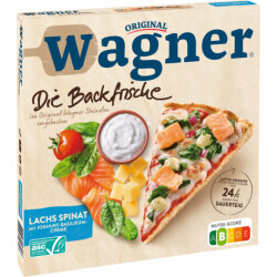 Wagner Die Backfrische Lachs Spinat 350g