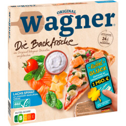 Wagner Die Backfrische Lachs Spinat 350g
