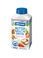 Milram Buttmilch Rhabarber Erdbeere 500 g