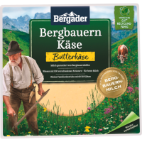 Bergader Bergbauernkäse Scheiben 52% 150g
