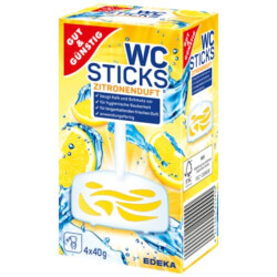 Gut & Günstig WC-Sticks Lemon 4x40g