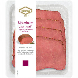 Steinhaus Rinderbraten Pastrami 60g