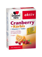Doppelherz Cranberry + Kürbis + Vitamim C 30 Kapseln 27 g