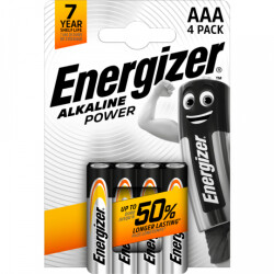 Energizer Alkaline Power AAA 4ST