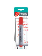 Gut & Günstig Permanentmarker rot