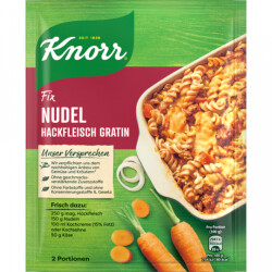 Knorr Fix Nudel Hackfleisch Gratin 36g