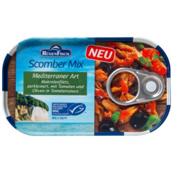Rügen Fisch Scomber-Mix Mediterraner Art 120g