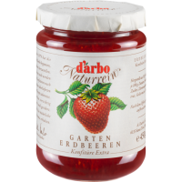 Darbo Naturrein Konfitüre Gartenerdbeere 450g
