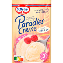 Dr.Oetker Paradies Weiße Schokolade 70g