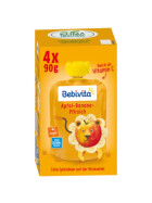 Bebivita Apfel Banane Pfirsich 4x90g