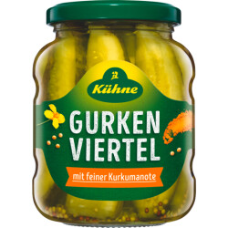 Kühne Gurkenviertel 330g