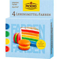 Pickerd Lebensmittelfarben 4x8g