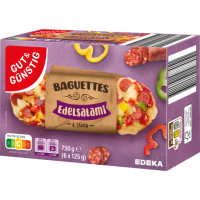 Gut & Günstig Baguette Salami 6er 750g