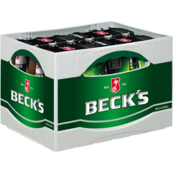 Becks Bier 4er 6x0,33l Kiste
