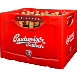 Budweiser Budvar Premium Lager 20x0,5l Kiste