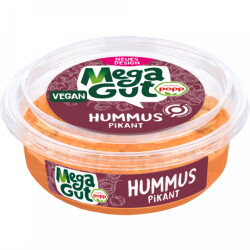 Popp Hummus Pikant mit Paprika 175g