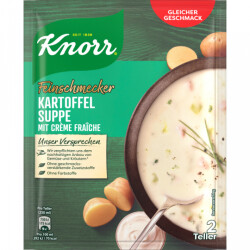 Knorr Kartoffel Creme Fraiche Suppe für 0,5l