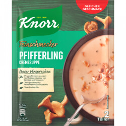 Knorr Feinschmecker Pfifferling Suppe 56g