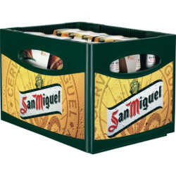 San Miguel 4x6x0,33l Kiste