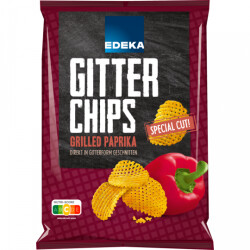 EDEKA Gitterchips Paprika 125g