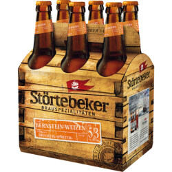 Störtebeker Bernstein Weizen 3x6x0,5l Kiste