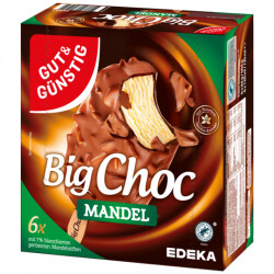 Gut & Günstig Big Choc Mandel 6x120ml