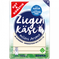 Gut & Günstig Ziegenkäse 50% 150g