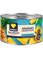 EDEKA Ananas Stücke in Saft 227g
