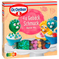 Dr.Oetker Gebäckschmuck 4er 25g