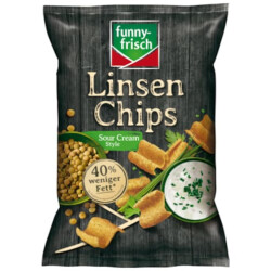 Funny Linsen Chips Sour Cream 90g