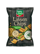 Funny Linsen Chips Sour Cream 90g