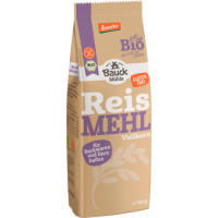 Demeter Bauckhof Mühle Vollkorn Reismehl 500g
