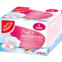 GUT &amp; G&Uuml;NSTIG Wasserfilterkartusche PROFI 4er