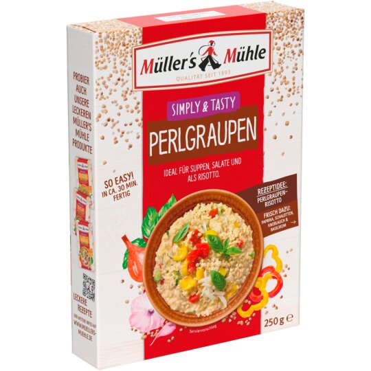 Müllers Mühle Perlgraupen 250g