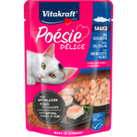 Vitakraft Poesie Delisaucce + Seelachs 85 g