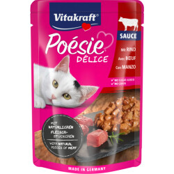 Vitakraft Poesie Delisauce + Rindfleisch 85 g