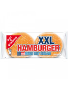Gut & Günstig 4 XXL Hamburger Buns mit Sesam 300g