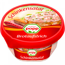 Popp Brotaufstrich Schinkensalat 150g
