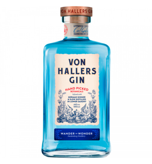 Von Hallers Gin 44% 0,5l