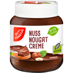 Gut & Günstig Nuss Nougat Creme 400g