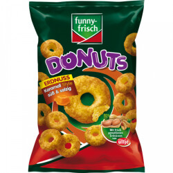 Funny-frisch Erdnuss Donuts s&uuml;&szlig; &amp; salzig 110g
