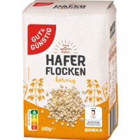 Gut & Günstig Haferflocken kernig, aus vollem...