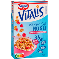 Dr.Oetker Vitalis Knusper Himbeere weniger süß...