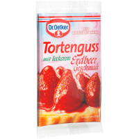 Dr.Oetker Tortenguss Erdbeer 37,5g