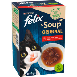 Felix Soup Vielfalt Land 6x48 g